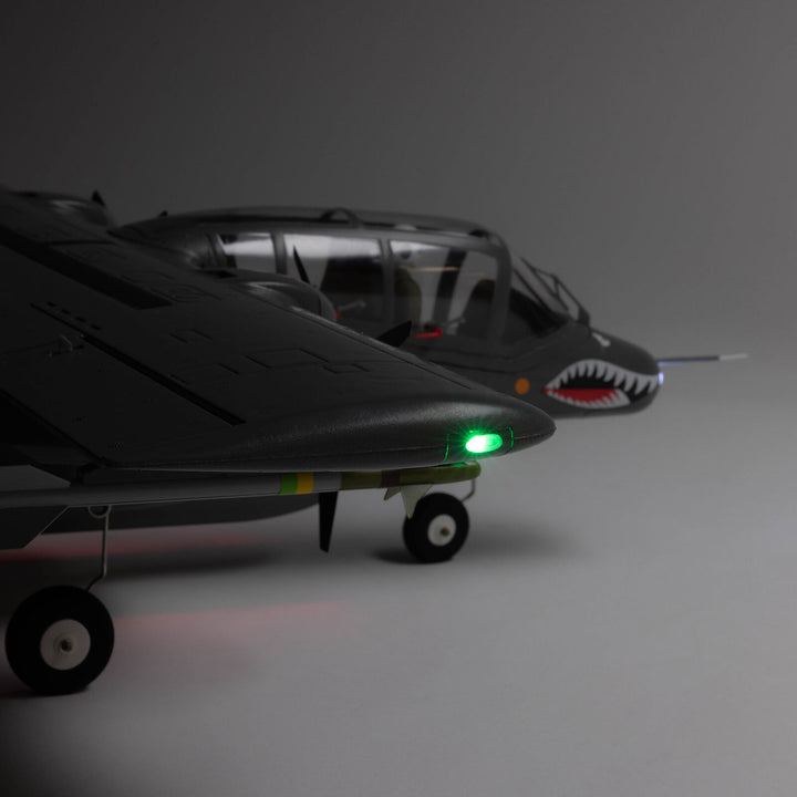 E-flite - Micro OV-10 Bronco 645mm BNF Basic with AS3X and SAFE Select