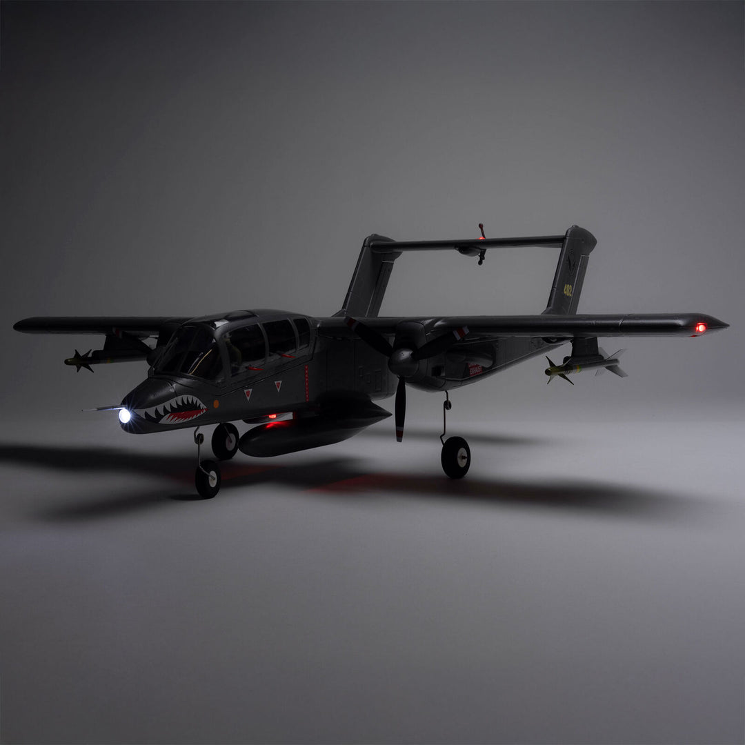 E-flite - Micro OV-10 Bronco 645mm BNF Basic with AS3X and SAFE Select