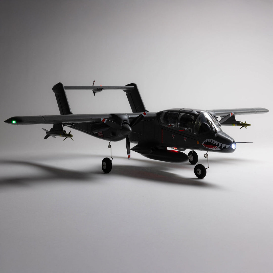 E-flite - Micro OV-10 Bronco 645mm BNF Basic with AS3X and SAFE Select