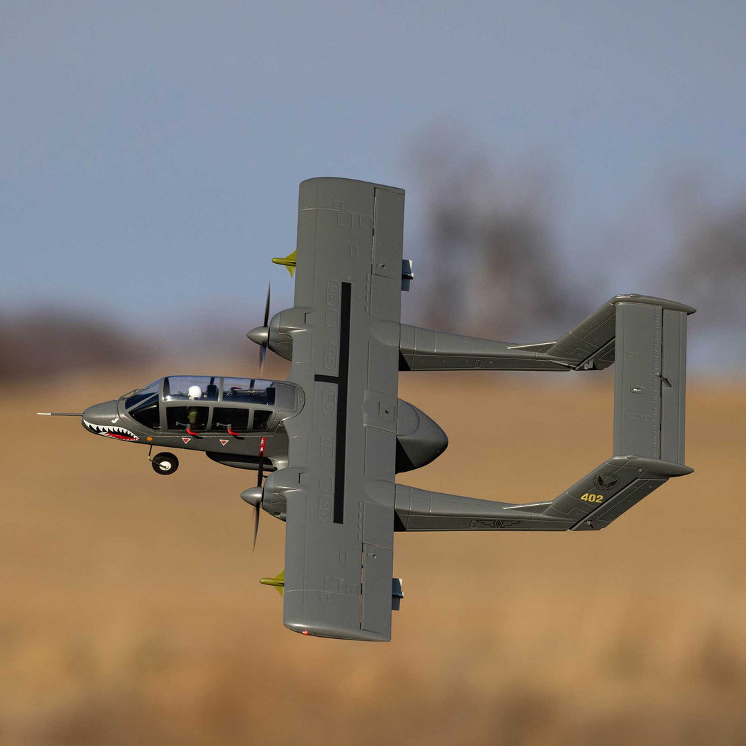 E-flite - Micro OV-10 Bronco 645mm BNF Basic with AS3X and SAFE Select