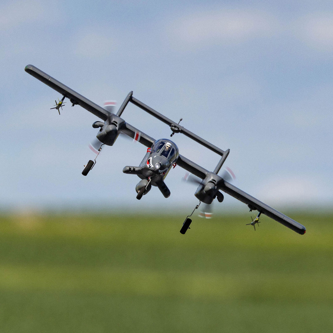 E-flite - Micro OV-10 Bronco 645mm BNF Basic with AS3X and SAFE Select