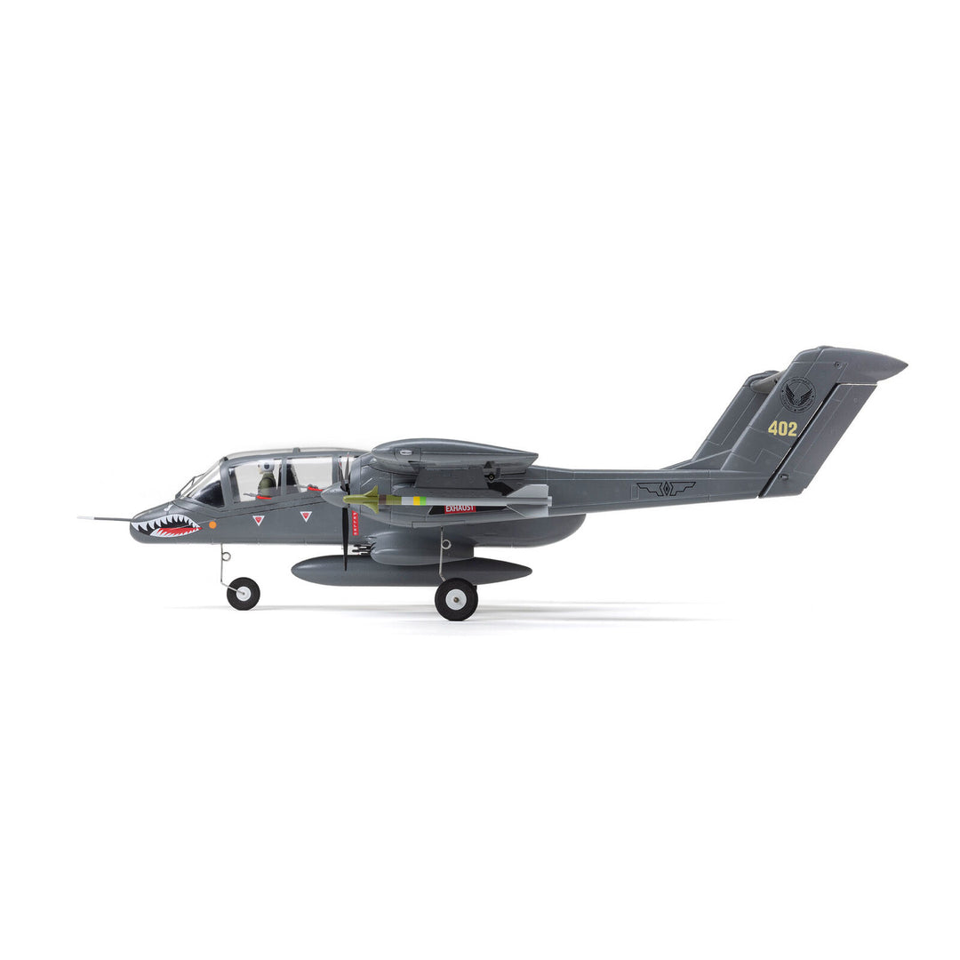 E-flite - Micro OV-10 Bronco 645mm BNF Basic with AS3X and SAFE Select