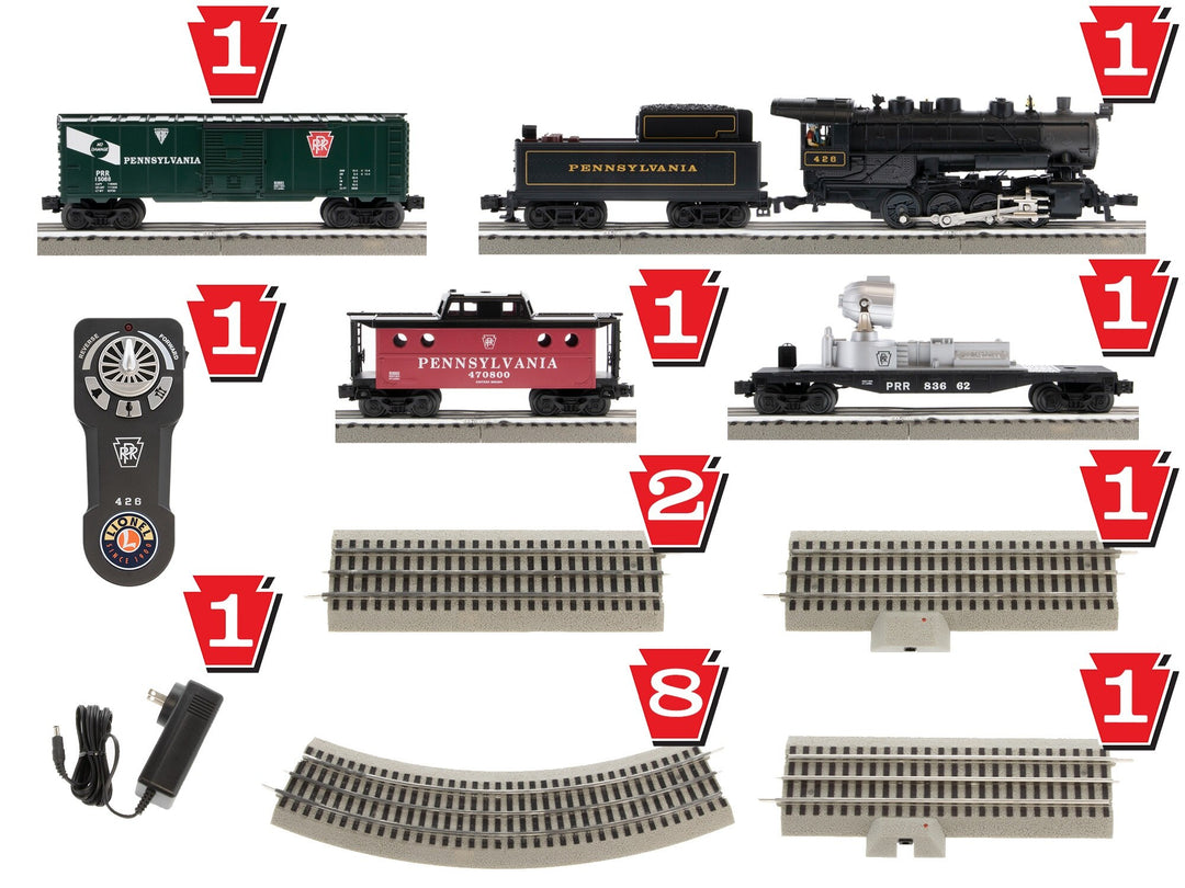 Lionel - Pennsylvania Keystone LionChief Bluetooth 5.0 Set (O Gauge)