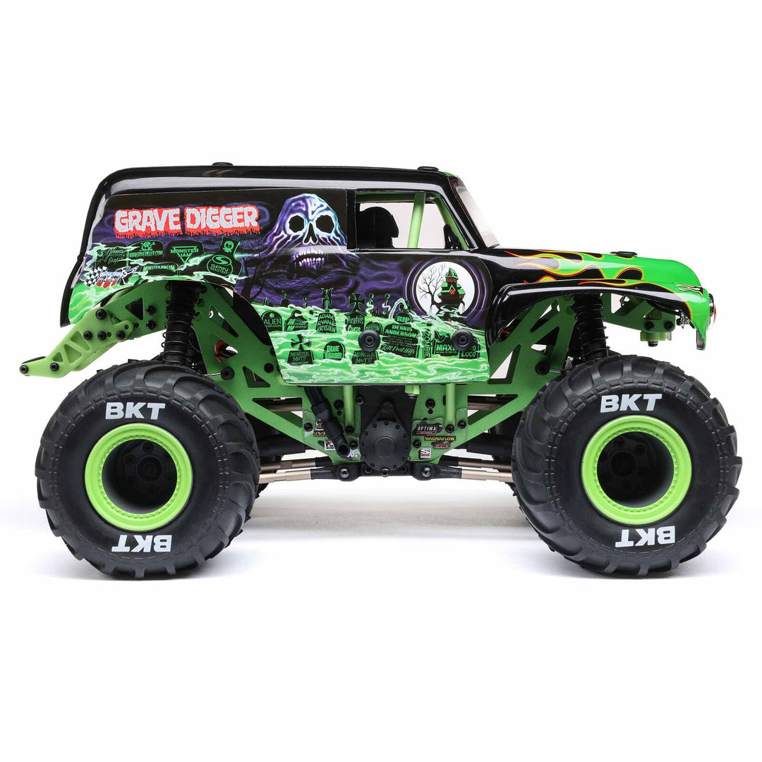 Losi - 1/18 Mini LMT Grave Digger 2S 4X4 RTR Brushed Monster Truck