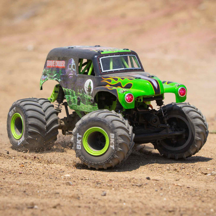 Losi - 1/18 Mini LMT Grave Digger 2S 4X4 RTR Brushed Monster Truck