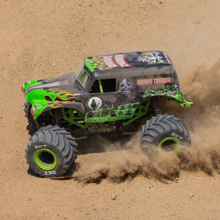 Losi - 1/18 Mini LMT Grave Digger 2S 4X4 RTR Brushed Monster Truck