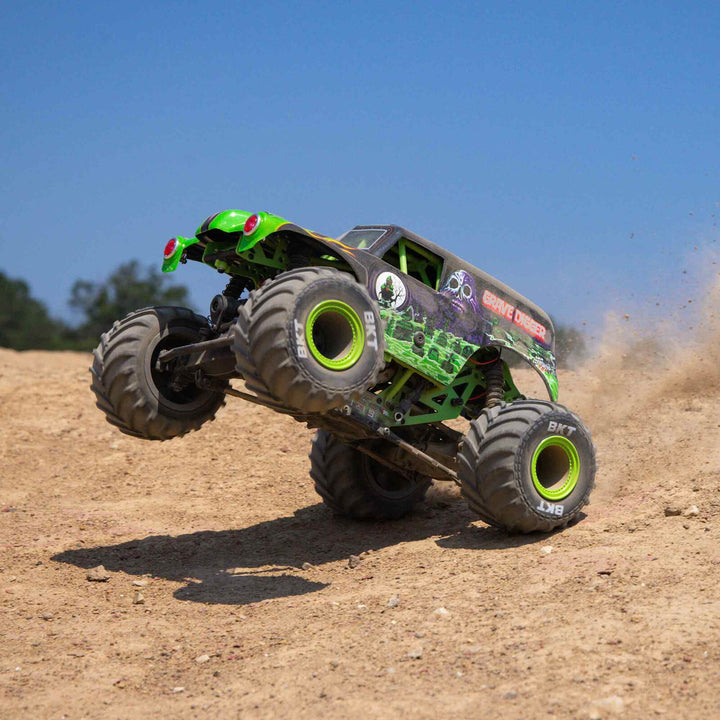 Losi - 1/18 Mini LMT Grave Digger 2S 4X4 RTR Brushed Monster Truck