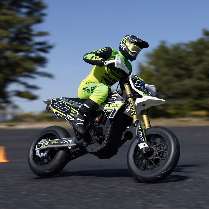 Losi - 1/4 Promoto-SM FXR Supermoto Motorcycle RTR with Battery and Charger