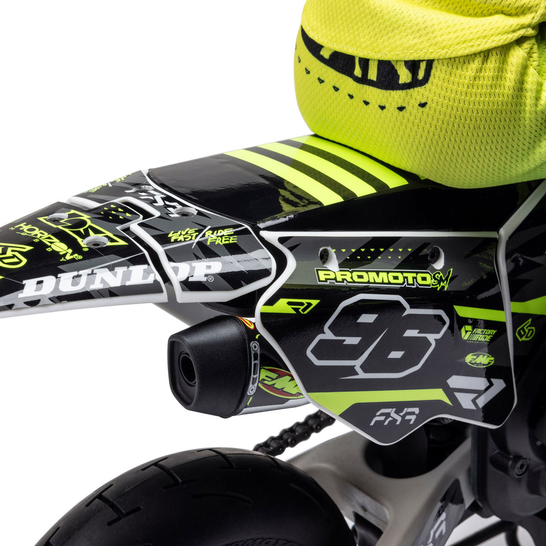 Losi - 1/4 Promoto-SM FXR Supermoto Motorcycle RTR with Battery and Charger