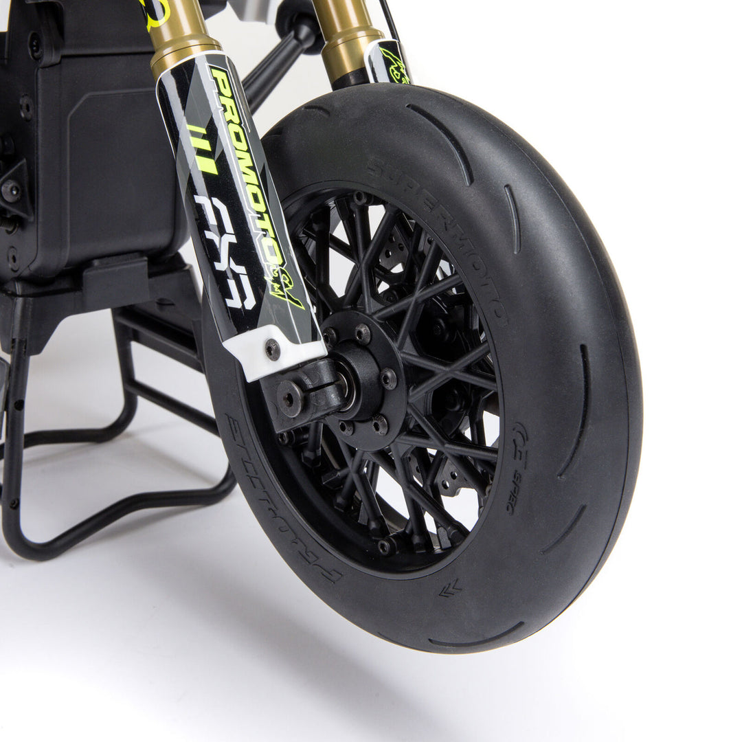 Losi - 1/4 Promoto-SM FXR Supermoto Motorcycle RTR with Battery and Charger