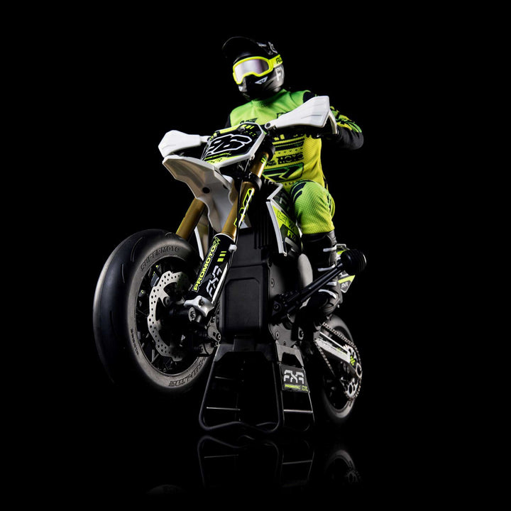 Losi - 1/4 Promoto-SM FXR Supermoto Motorcycle RTR with Battery and Charger