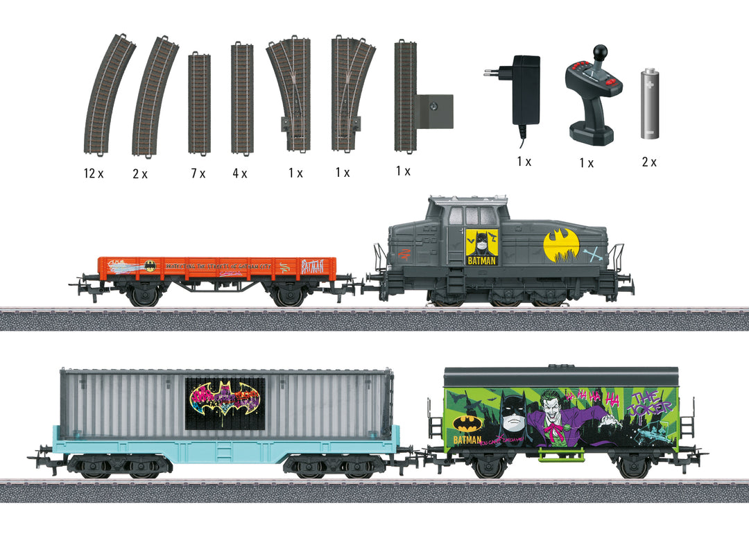 Marklin - Batman Starter Set, HO Scale