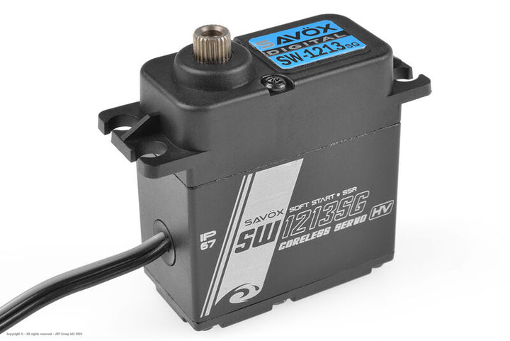 Savox Servos - SW1213SG High Torque High Voltage Waterproof Coreless Digital Servo