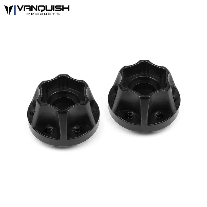 Vanquish - SLW Wheel Hubs - Black Anodized :475