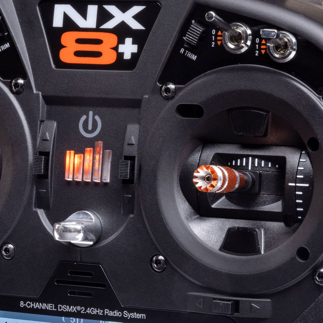 Spektrum - NX8+ 20-Channel DSMX Transmitter Only