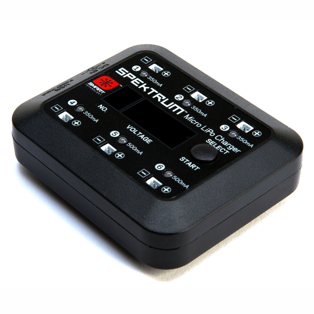 Spektrum - S63 Micro 6-port DC/USB 1S LiPo Charger