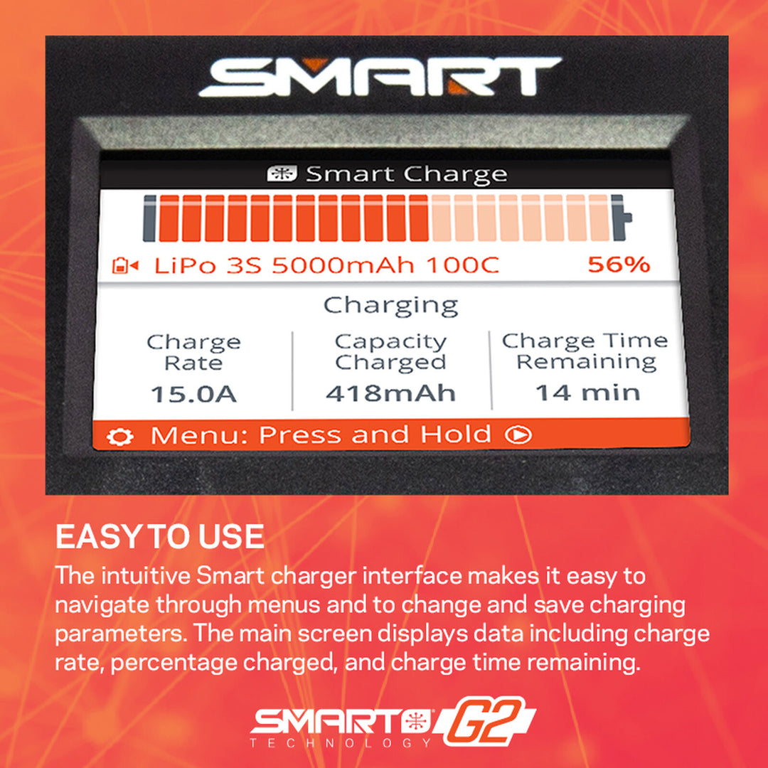 Spektrum - S2200 G2 AC 2x200W Smart Battery Charger