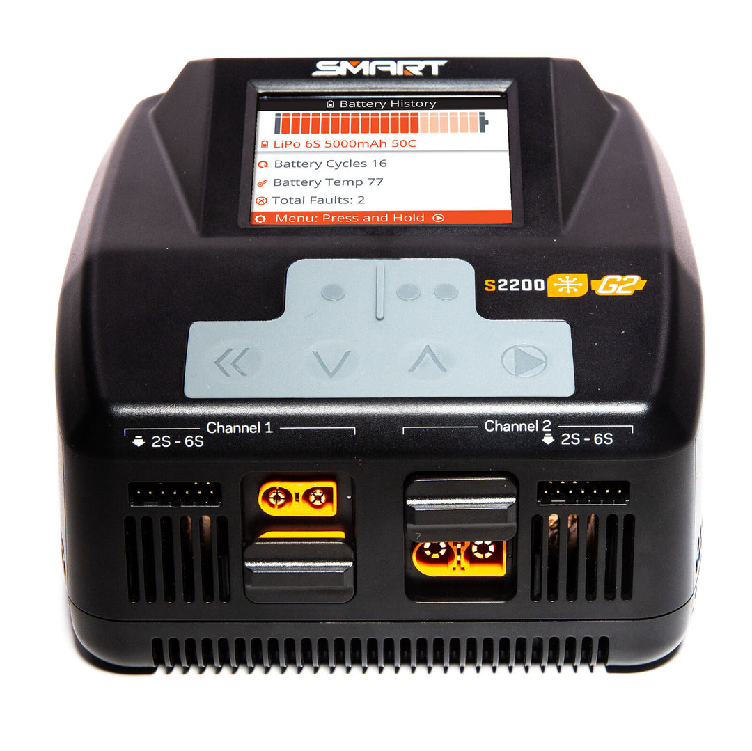Spektrum - S2200 G2 AC 2x200W Smart Battery Charger