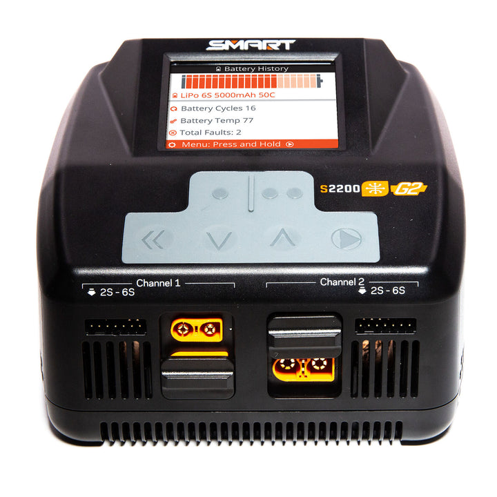 Spektrum - S2200 G2 AC 2x200W Smart Battery Charger