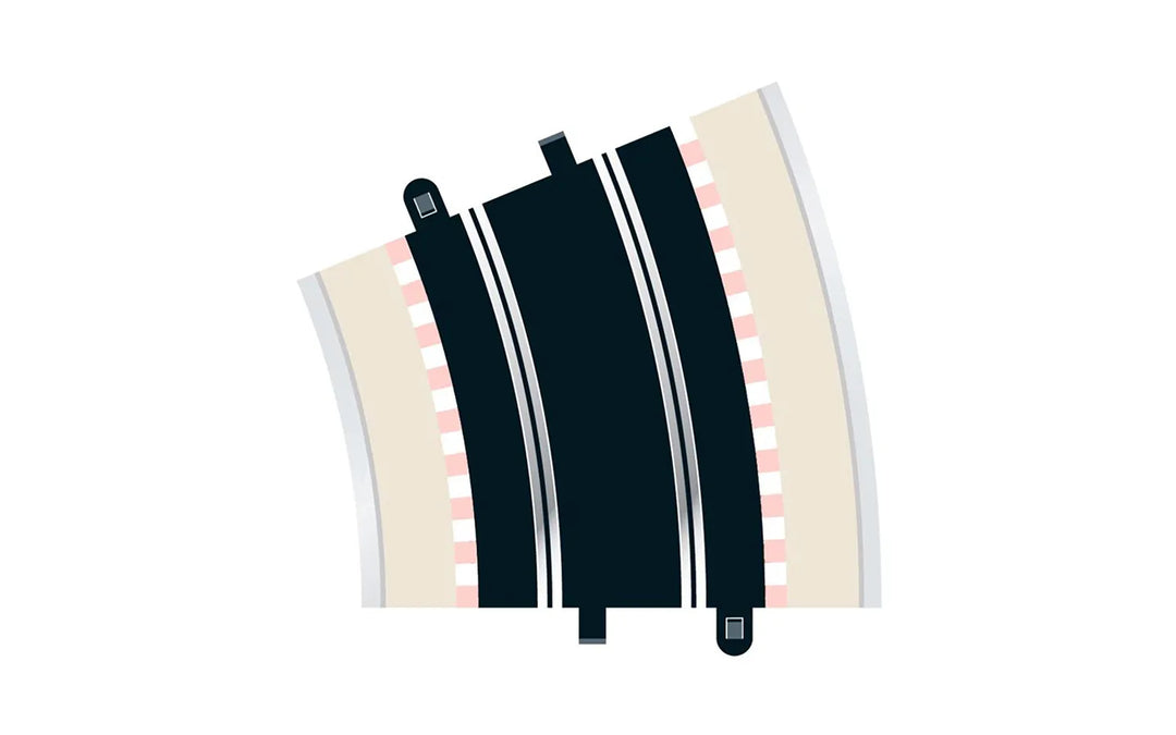 Scalextric - Radius 4 Curve 22.5° x 2