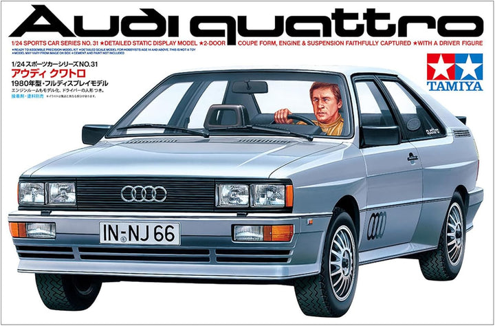 Tamiya - 1/24 Audi Quattro 1980