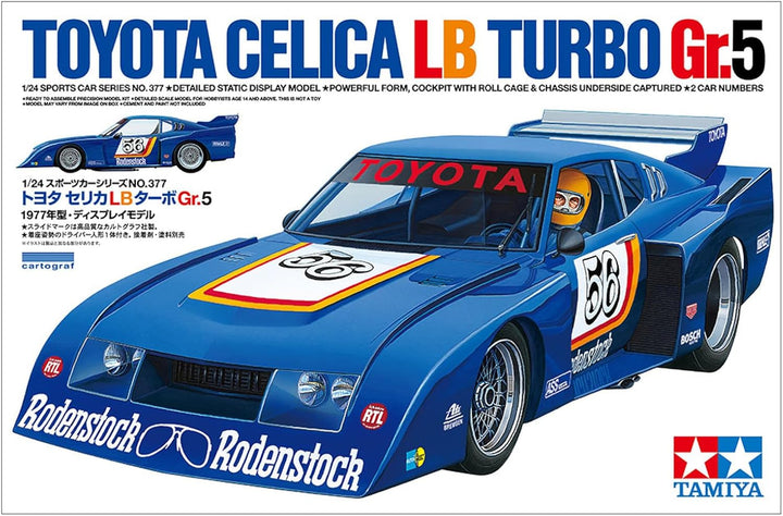 Tamiya - 1/24 Toyota Celica LB Turbo Gr5