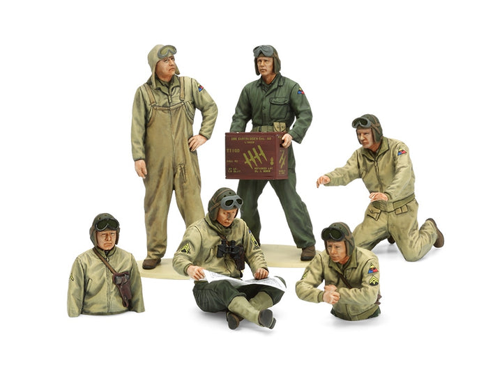 Tamiya - 1/35 U.S. Tank Crew Set (European Theater)