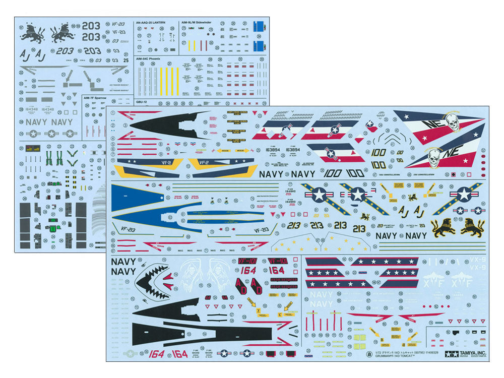 Tamiya - 1/72 Scale Grumman F-14D Tomcat