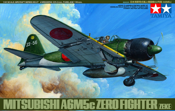 Tamiya 1/48 A6M5C Type 52 Zero Fighter