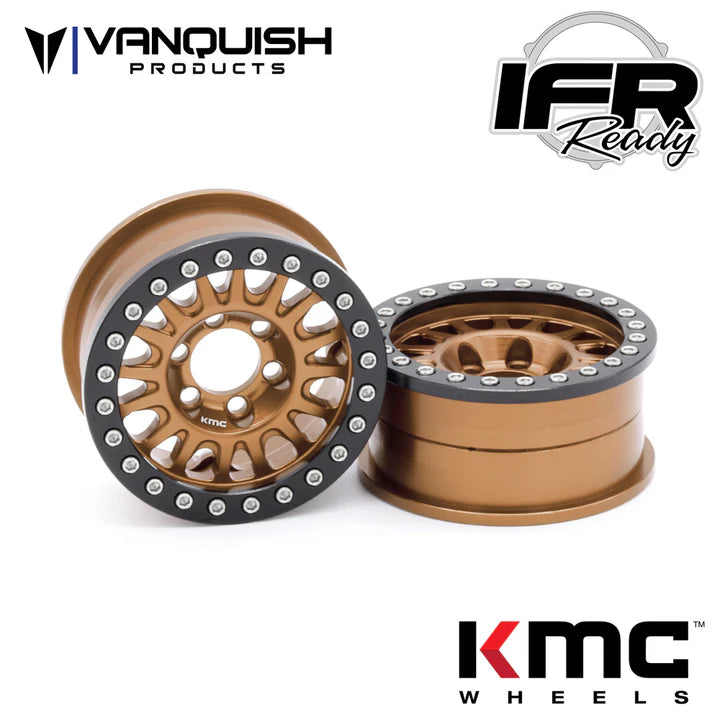 Vanquish - 1.9 KMC KM445 Impact, Aluminum Beadlock Wheels