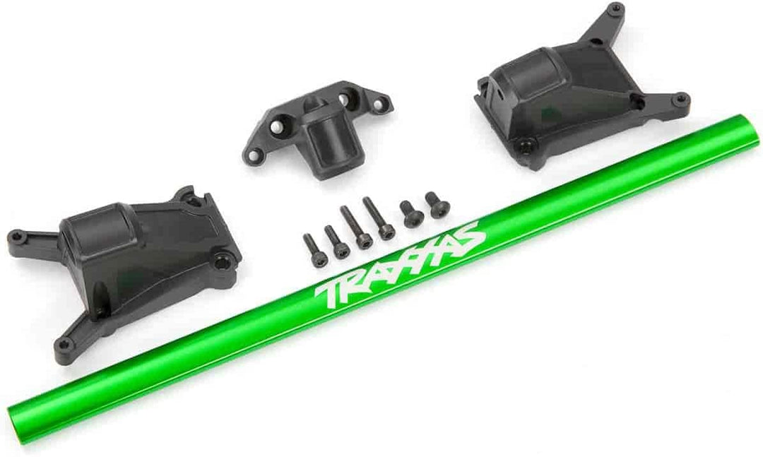 Traxxas 6730G - Chassis Brace Kit, Aluminum, Heavy Duty, Green
