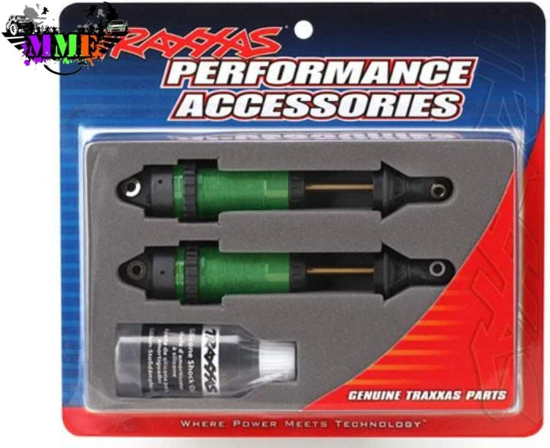 Traxxas 7462G Shocks GTR xx-Long Green-Anodized PTFE-Coated Bodies with TiN shafts (Fully Assembled Without Springs) (2)