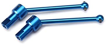 Traxxas 7650R Blue-Anodized 6061-T6 Aluminum Front & Rear Driveshaft Assembly (pair)