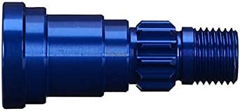 Traxxas 7768 Anodized Aluminum Stub Axle (fits 7750X Driveshaft), Blue