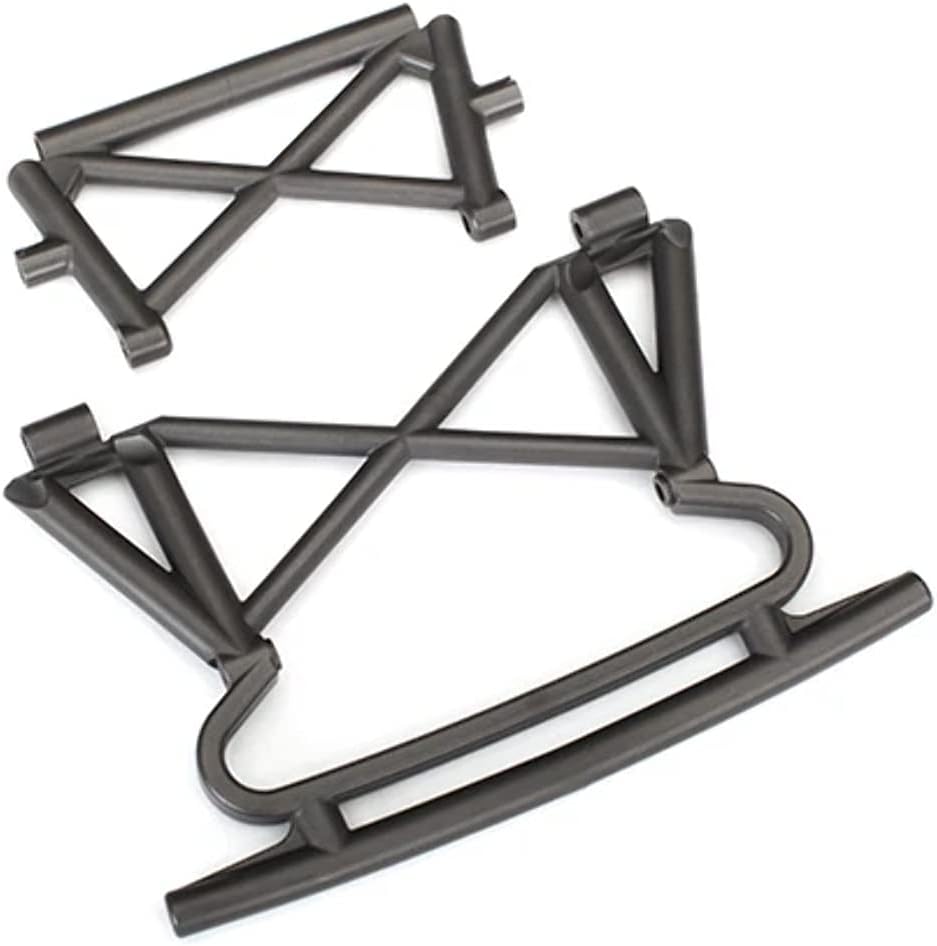 Traxxas 8535 Front Bumper and Support, Black