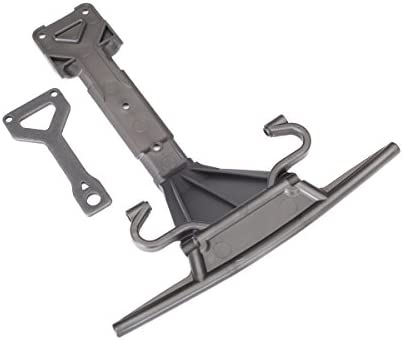 Traxxas 8537 Front Skid Plate and Support, Black