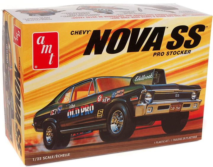 AMT 1972 Chevy Nova SS "Old Pro" 1:25 Scale Model Kit
