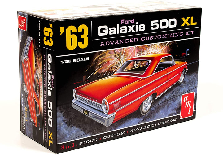 AMT - 1963 Ford Galaxie 500 XL, Advance Customizing Kit, 1:25