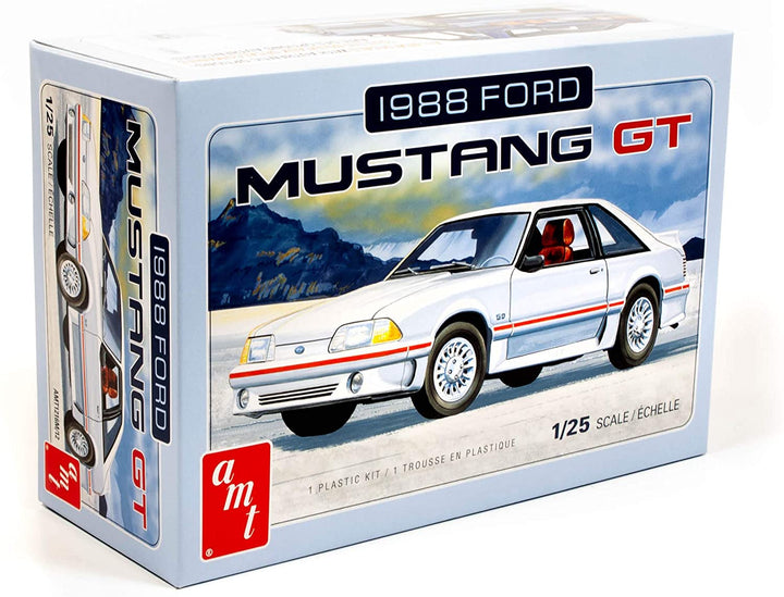 AMT 1988 Ford Mustang 2T 1:25 Scale Model Car Kit