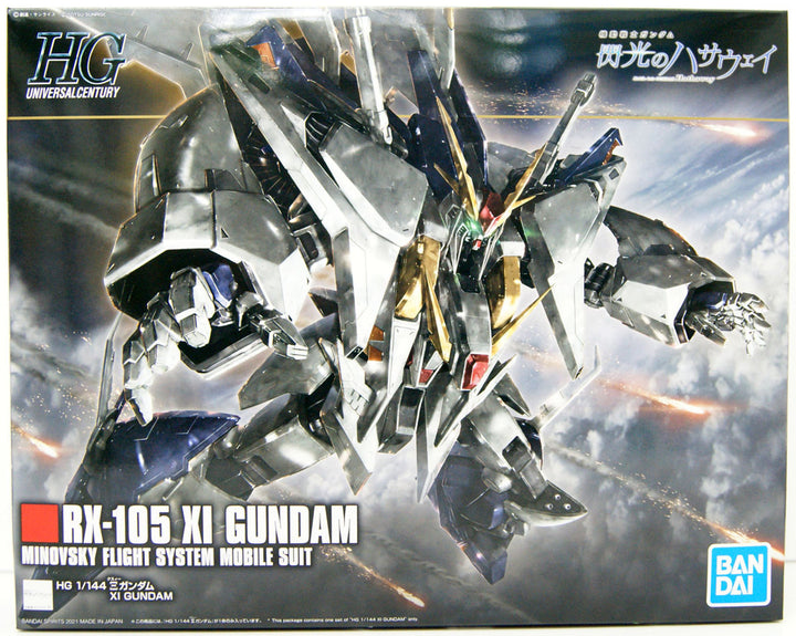 Bandai HGUC RX-105 Xi Gundam Minovsky Flight System Mobile Suit