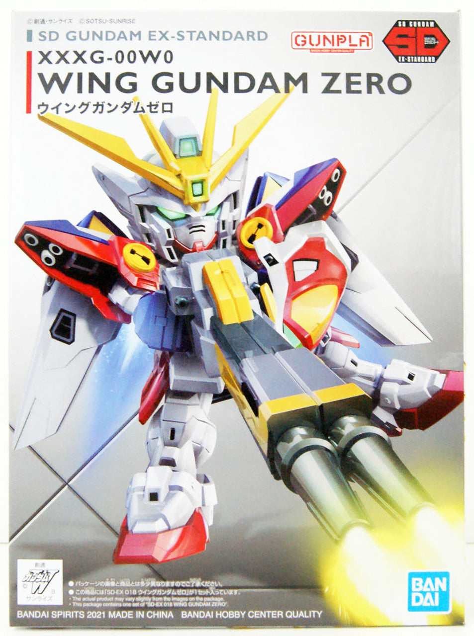 Bandai SD Gundam EX-Standard XXXG-00W0 Wing Gundam Zero