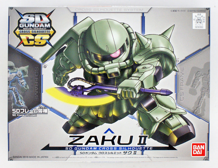 Bandai SD Gundam Cross Silhouette Zaku II
