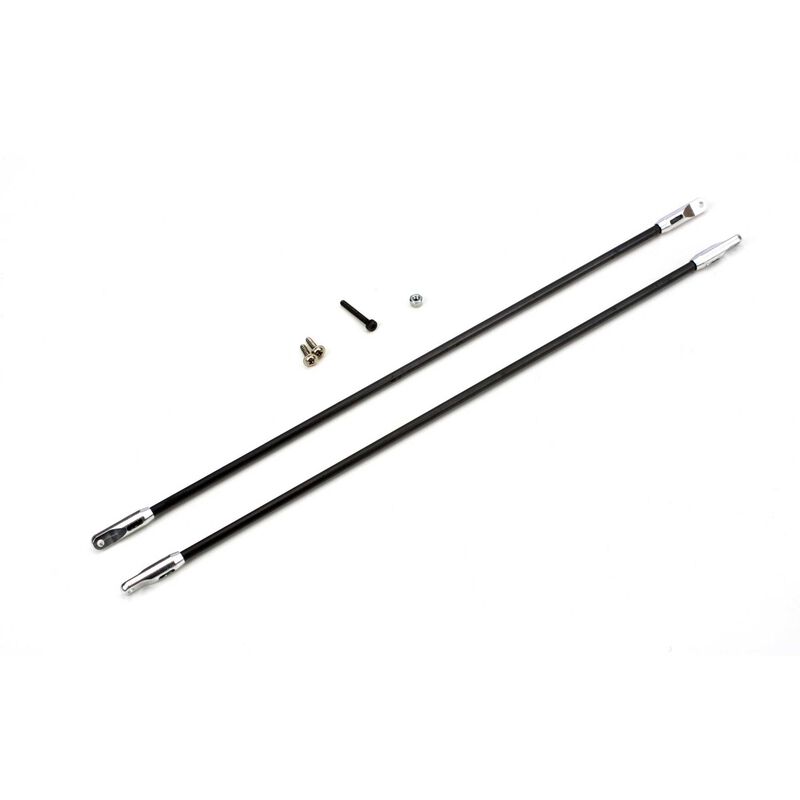 Blade Helicopters Tail Boom Brace/Support Set/Aluminum E: B450