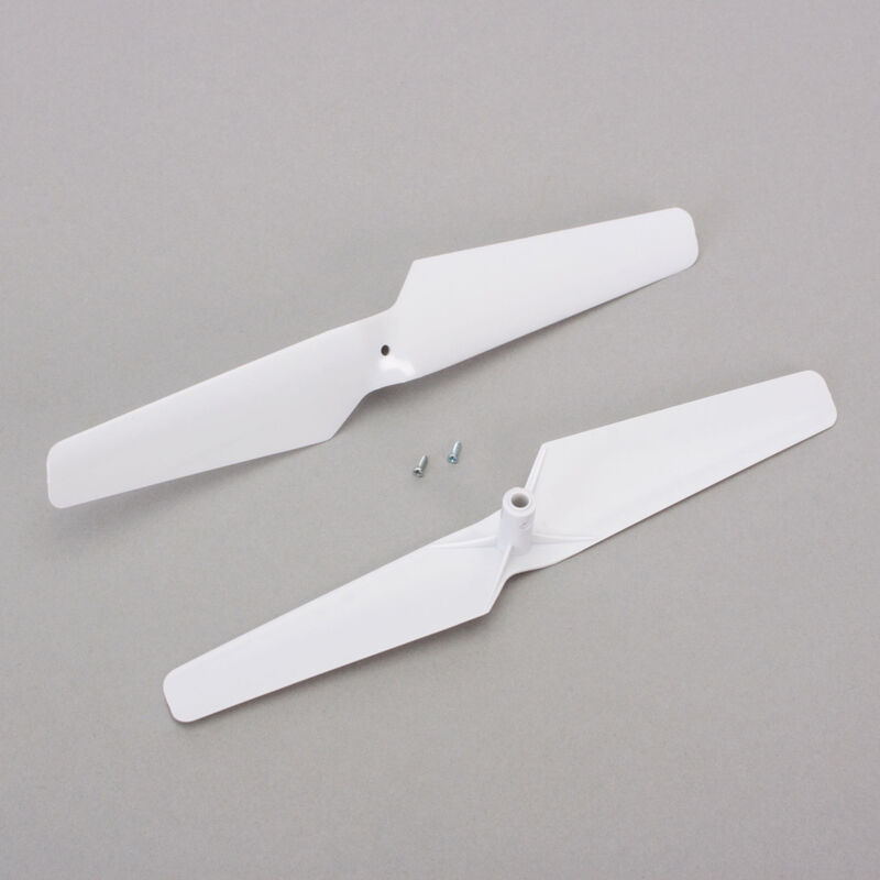 Blade Helicopters Prop, CW & CCW Rotation, White: 180 QX HD, mQX