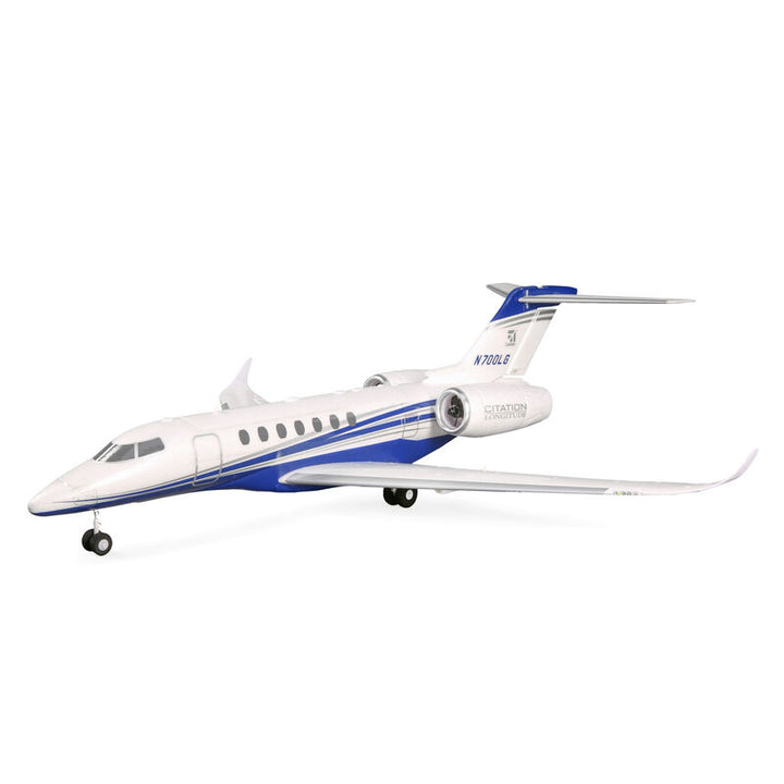 E-flite UMX Citation Longitude Twin 30mm EDF Jet BNF Basic with AS3X and SAFE Select, 638mm