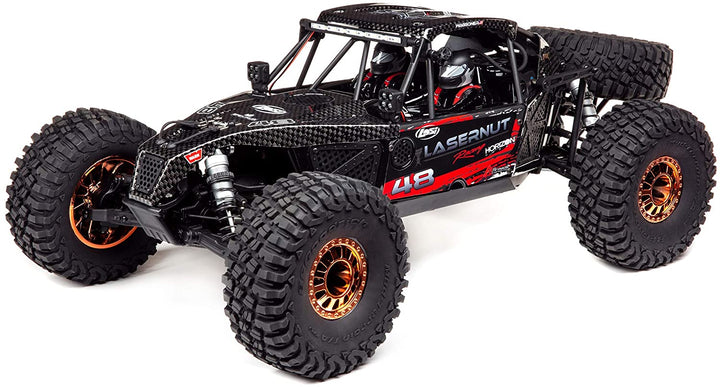 Losi 1/10 Lasernut U4 4WD Brushless RTR (Battery and Charger not Included) with Smart ESC, Black, LOS03028T2