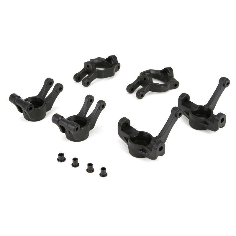 Losi Spindle Carriers/Spindles/Hubs: 1/5 4WD