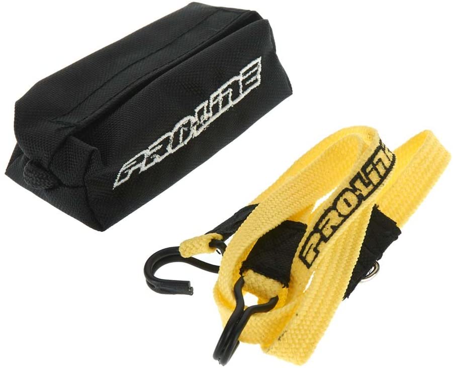 Pro-Line Racing 1/10 Scale Recovery Tow Strap with Duffel Bag for Crawlers, PRO631400