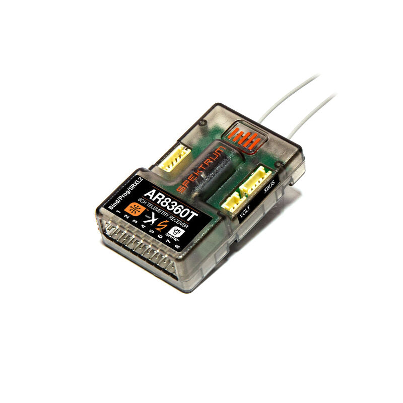 Spektrum AR8360T DSMX 8-Channel AS3X & SAFE Telemetry Receiver