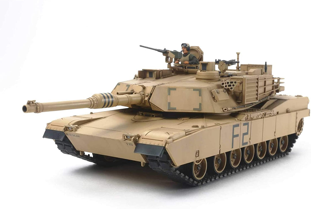 TAMIYA America, Inc 1/48 U.S. Main Battle Tank M1A2 Abrams Model Kit, TAM32592